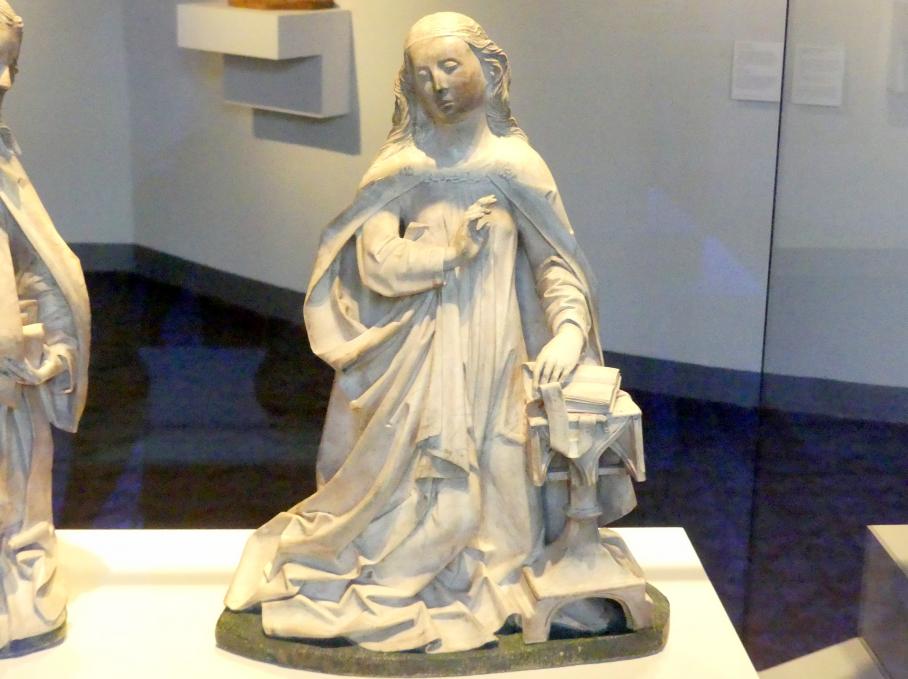 Engel und Maria der Verkündigung, München, Bayerisches Nationalmuseum, Saal 16, 1484, Bild 3/5