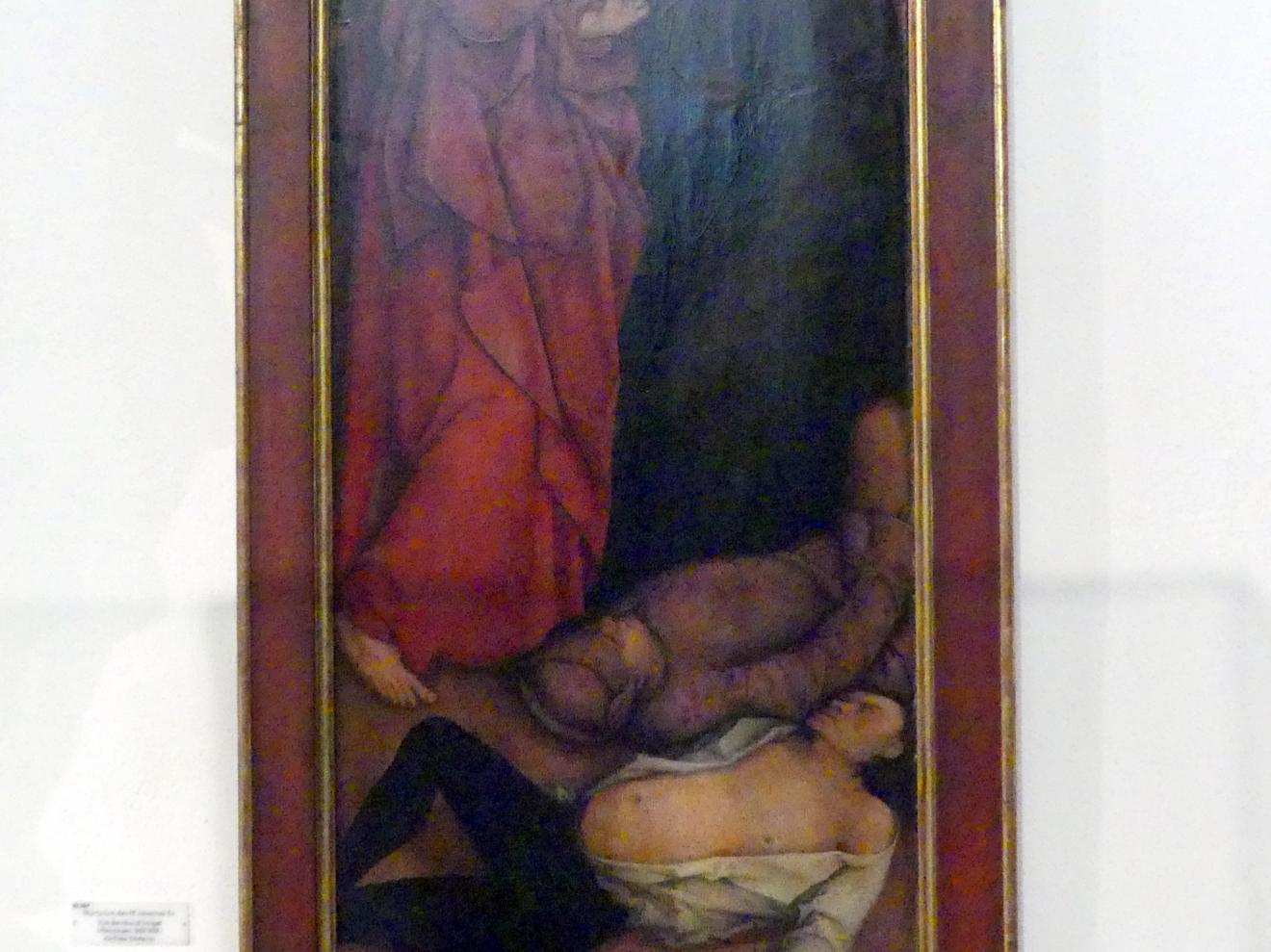 Bernhard Strigel (1475–1528), Martyrium des Heiligen Johannes Evangelist, Ottobeuren, Benediktinerabtei, jetzt München, Bayerisches Nationalmuseum, Saal 17, Undatiert, Bild 3/4