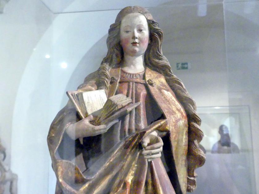 Hans Wydyz (Hans Weiditz) (1485–1515), Heilige Agnes, München, Bayerisches Nationalmuseum, Saal 17, 1480–1490, Bild 2/4