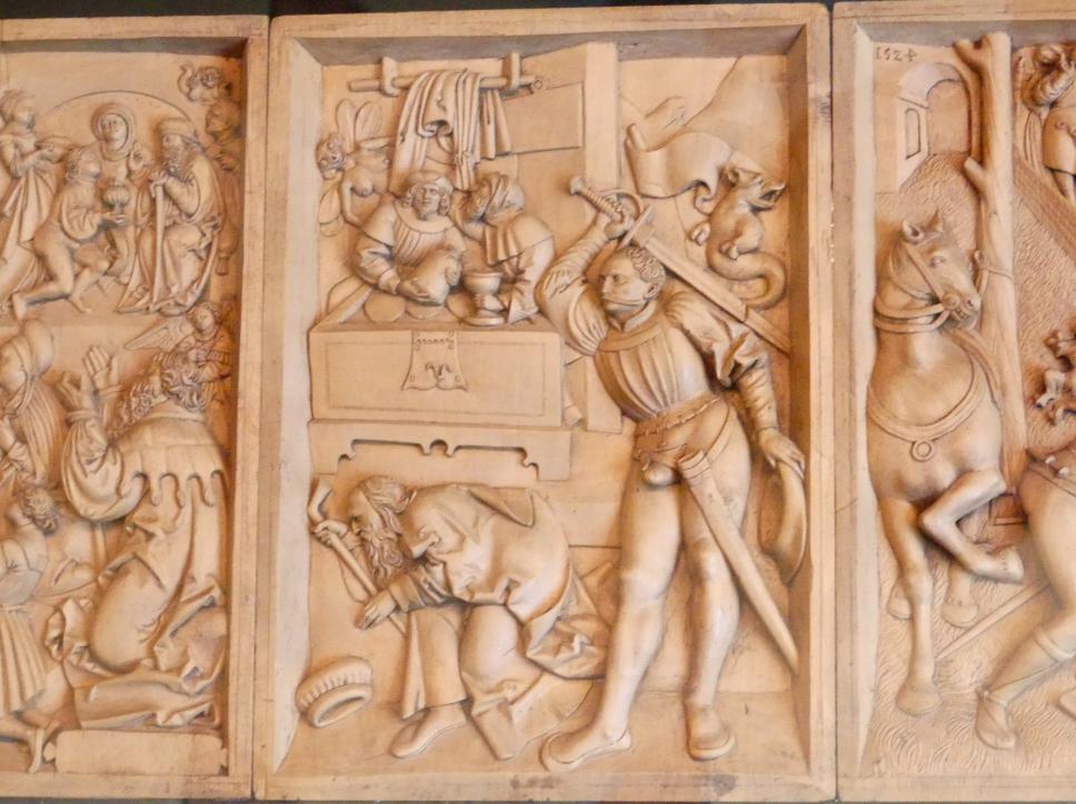 Die Zehn Gebote, München, Bayerisches Nationalmuseum, Saal 17, 1524, Bild 5/8