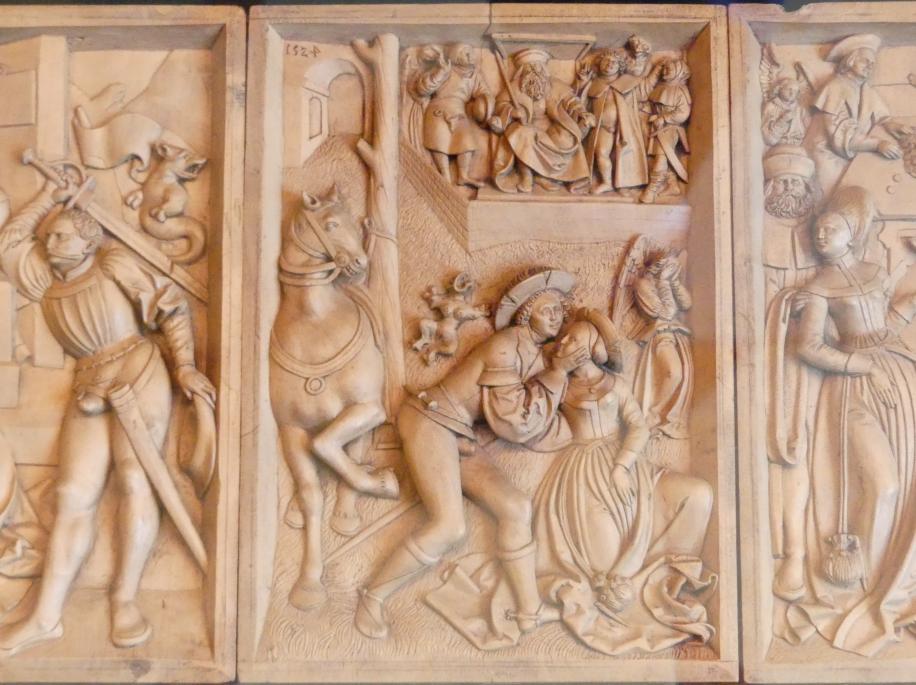 Die Zehn Gebote, München, Bayerisches Nationalmuseum, Saal 17, 1524, Bild 6/8