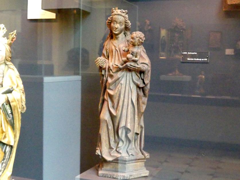 Hl. Maria, München, Bayerisches Nationalmuseum, Saal 17, um 1480