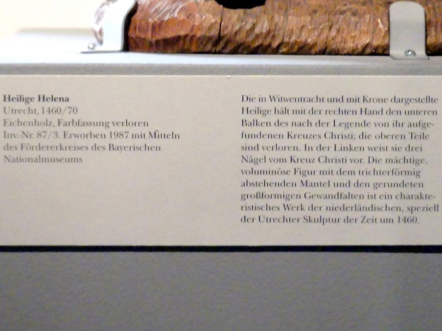 Heilige Helena, München, Bayerisches Nationalmuseum, Saal 7, 1460–1470, Bild 4/4