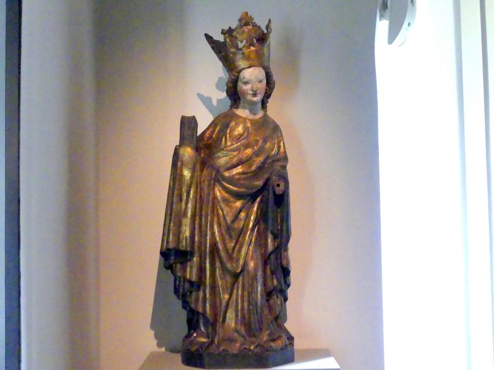 Heilige Katharina, München, Bayerisches Nationalmuseum, Saal 7, um 1420–1430