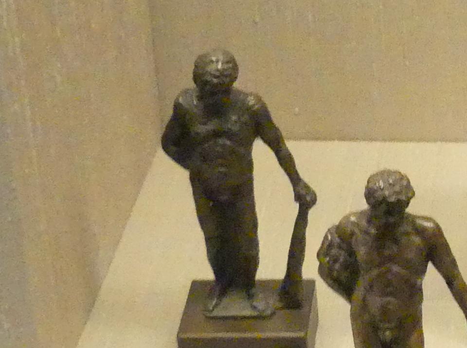 Ausruhender Herkules, München, Bayerisches Nationalmuseum, Saal 23, 16. Jhd.