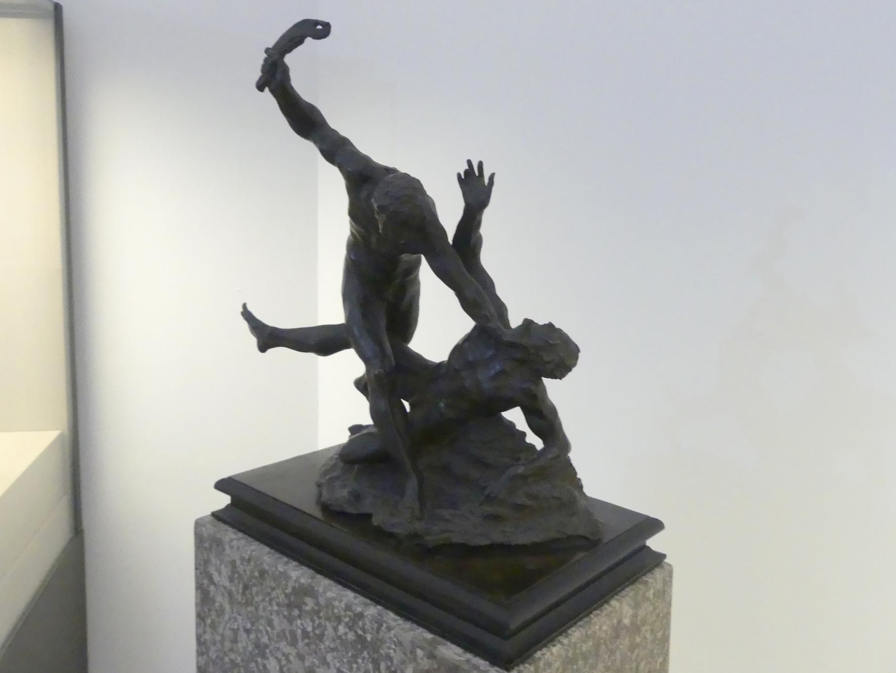 Simson im Kampf mit einem Philister, München, Bayerisches Nationalmuseum, Saal 25, um 1560–1570, Bild 2/4