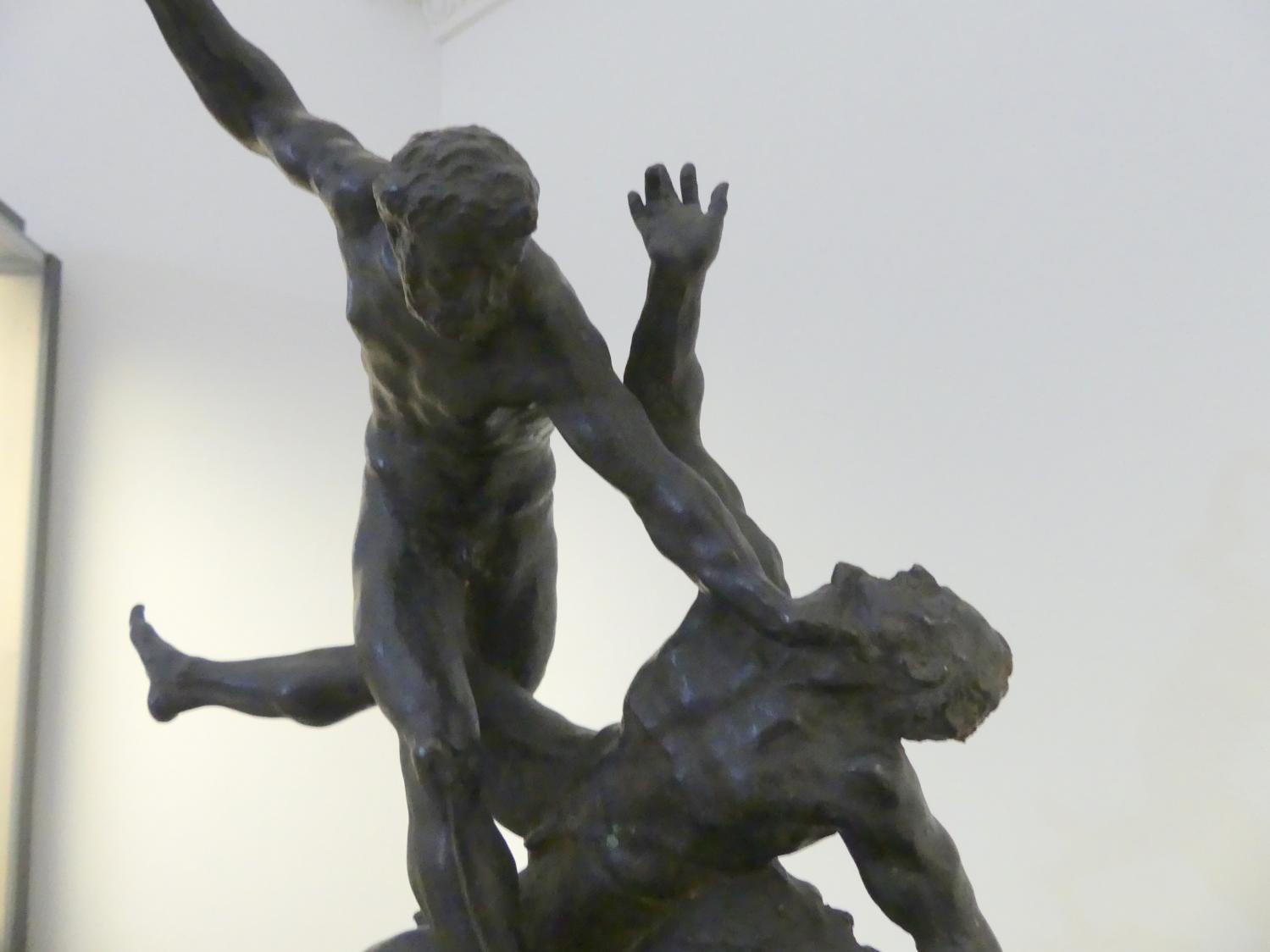 Simson im Kampf mit einem Philister, München, Bayerisches Nationalmuseum, Saal 25, um 1560–1570, Bild 3/4