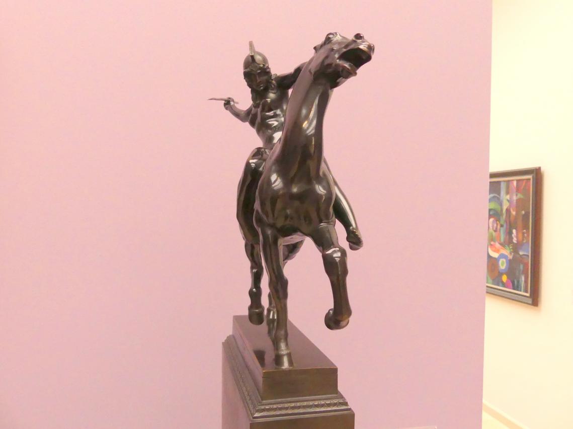 Franz von Stuck (1890–1923), Amazone, München, Lenbachhaus, Saal 31, 1897–1898, Bild 2/8