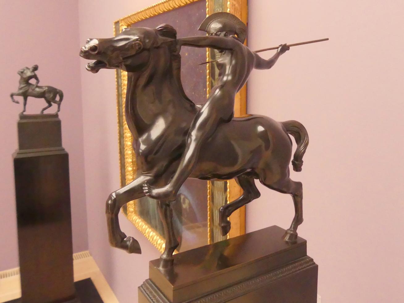 Franz von Stuck (1890–1923), Amazone, München, Lenbachhaus, Saal 31, 1897–1898, Bild 4/8