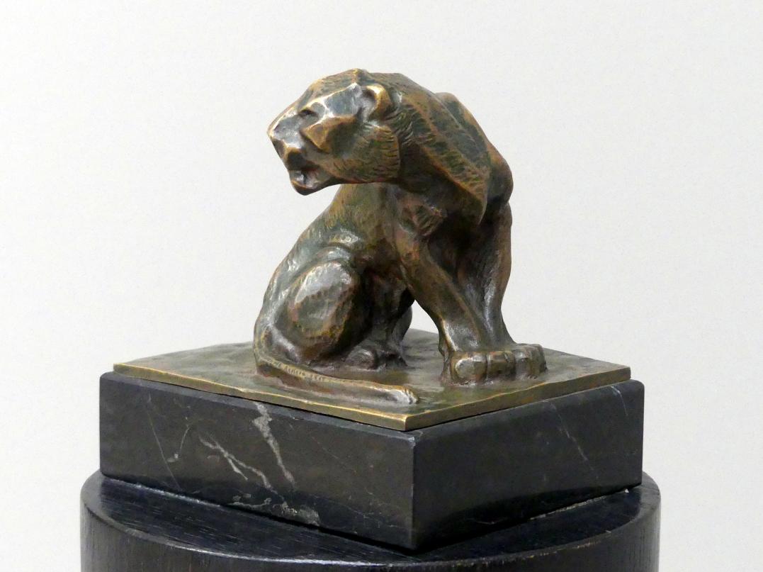 Franz Marc (1904–1914), Der Panther, München, Lenbachhaus, Saal 29, 1908, Bild 2/6