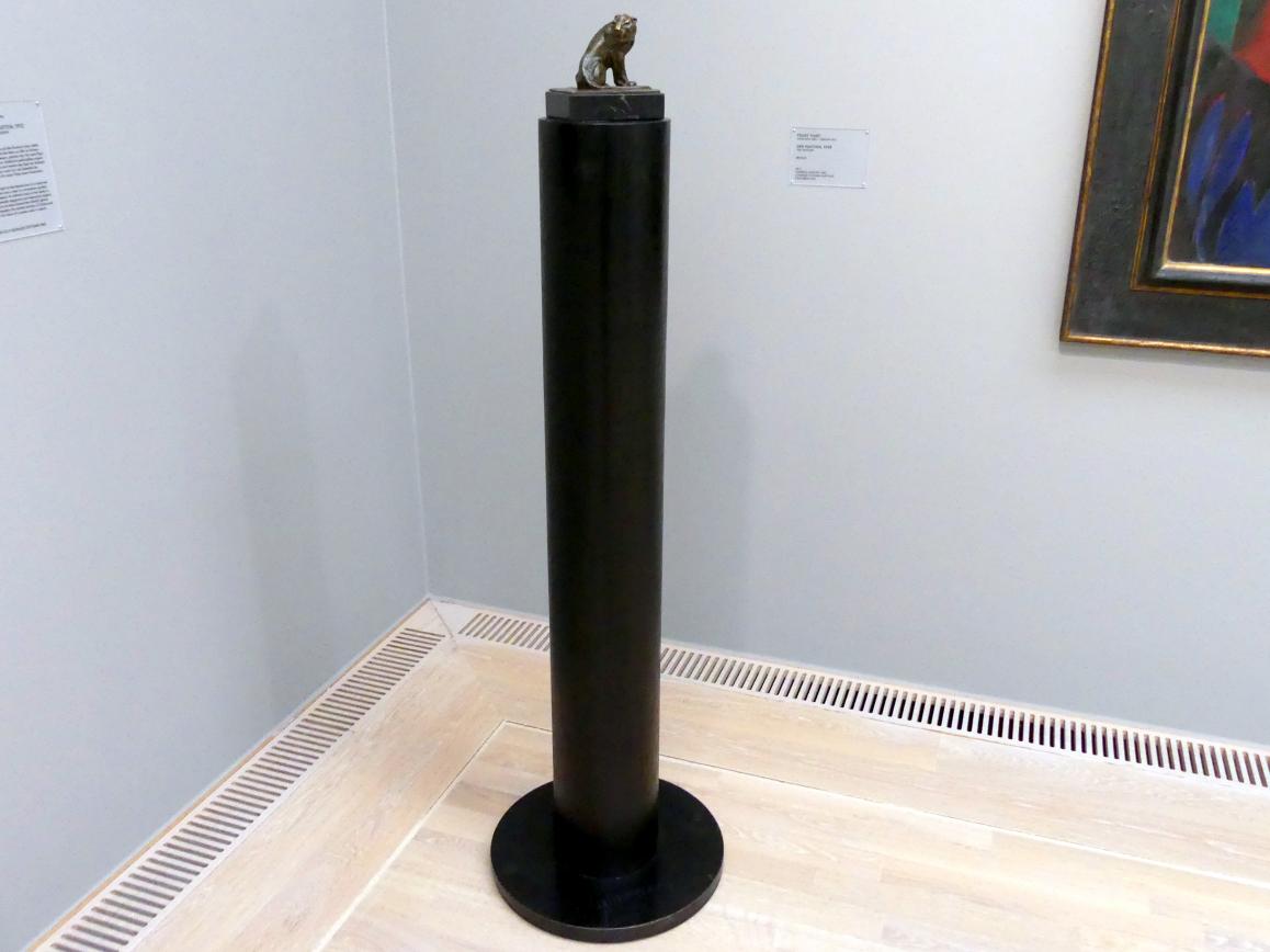 Franz Marc (1904–1914), Der Panther, München, Lenbachhaus, Saal 29, 1908, Bild 5/6