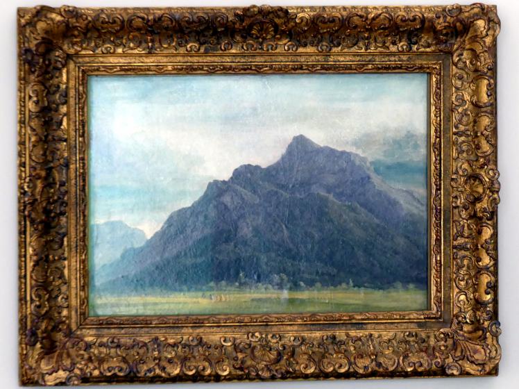 Heinrich Bürkel: Der Untersberg bei Salzburg, um 1836