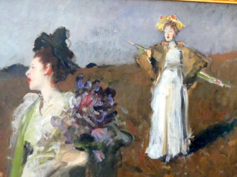 Bruno Piglhein (1893), Spiel im Freien, München, Lenbachhaus, Saal 24, vor 1894, Bild 3/4