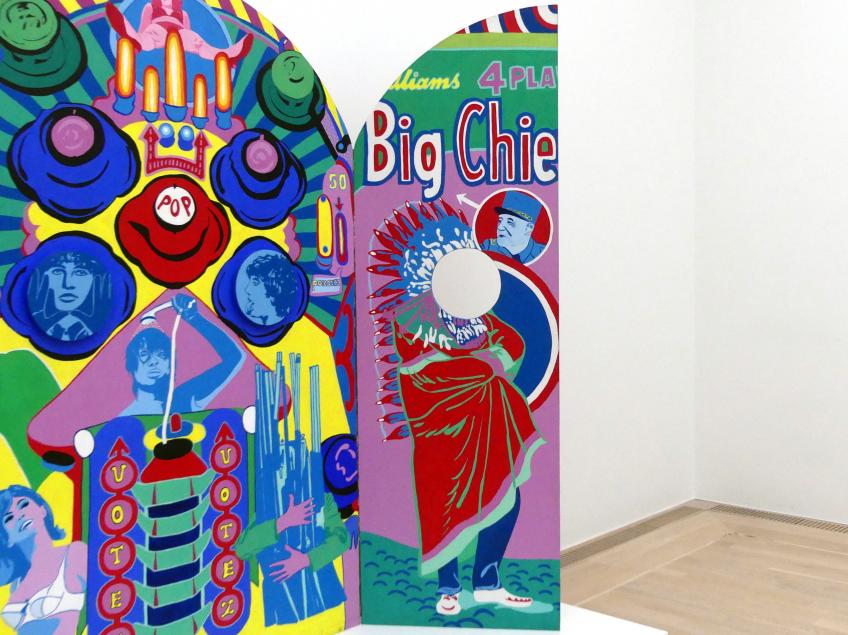 Ulrike Ottinger (1966–1968), Dieu de guerre, München, Lenbachhaus, Saal 48, 1967–1968, Bild 3/4