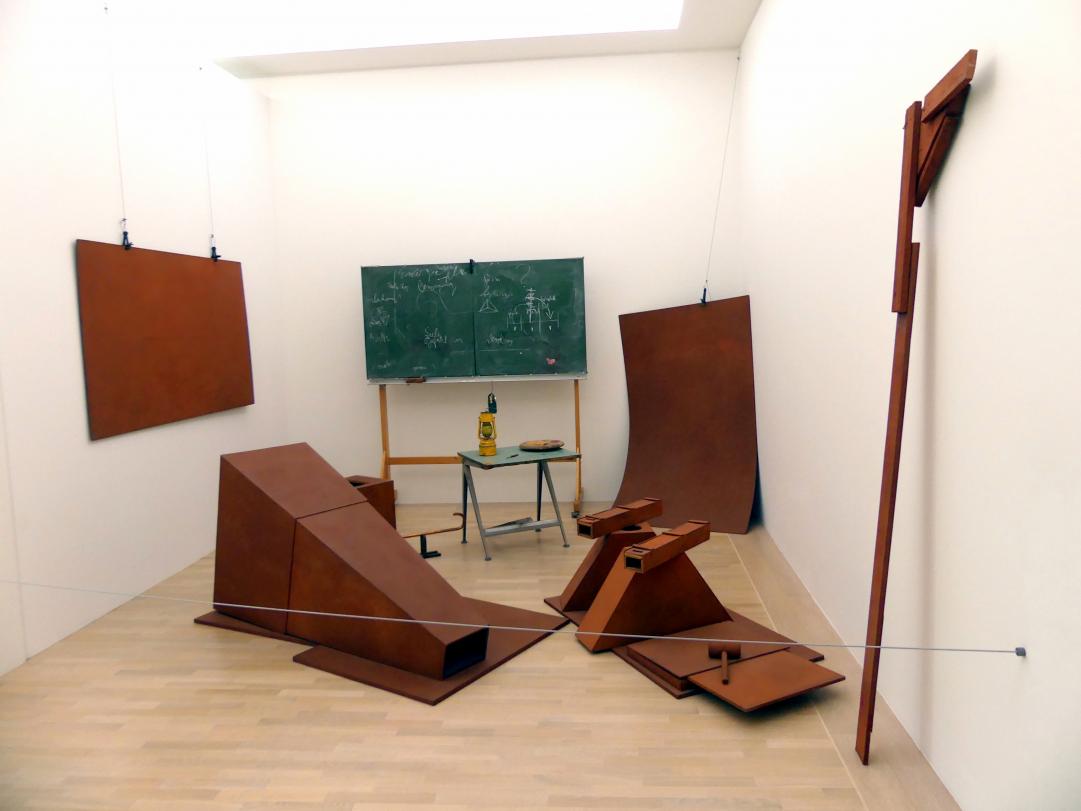 Joseph Beuys (1948–1985), Vor dem Aufbruch aus Lager I, München, Lenbachhaus, Saal 42, 1970–1980, Bild 2/12