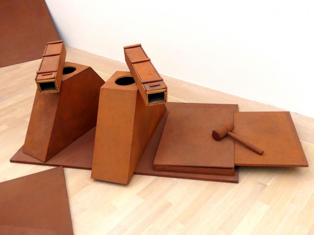 Joseph Beuys (1948–1985), Vor dem Aufbruch aus Lager I, München, Lenbachhaus, Saal 42, 1970–1980, Bild 4/12