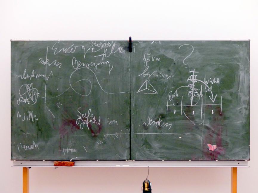 Joseph Beuys (1948–1985), Vor dem Aufbruch aus Lager I, München, Lenbachhaus, Saal 42, 1970–1980, Bild 5/12