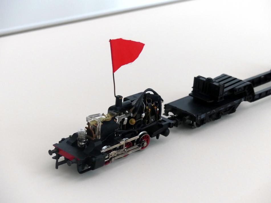 Joseph Beuys (1948–1985), Fahne, München, Lenbachhaus, Saal 45, 1974, Bild 3/8