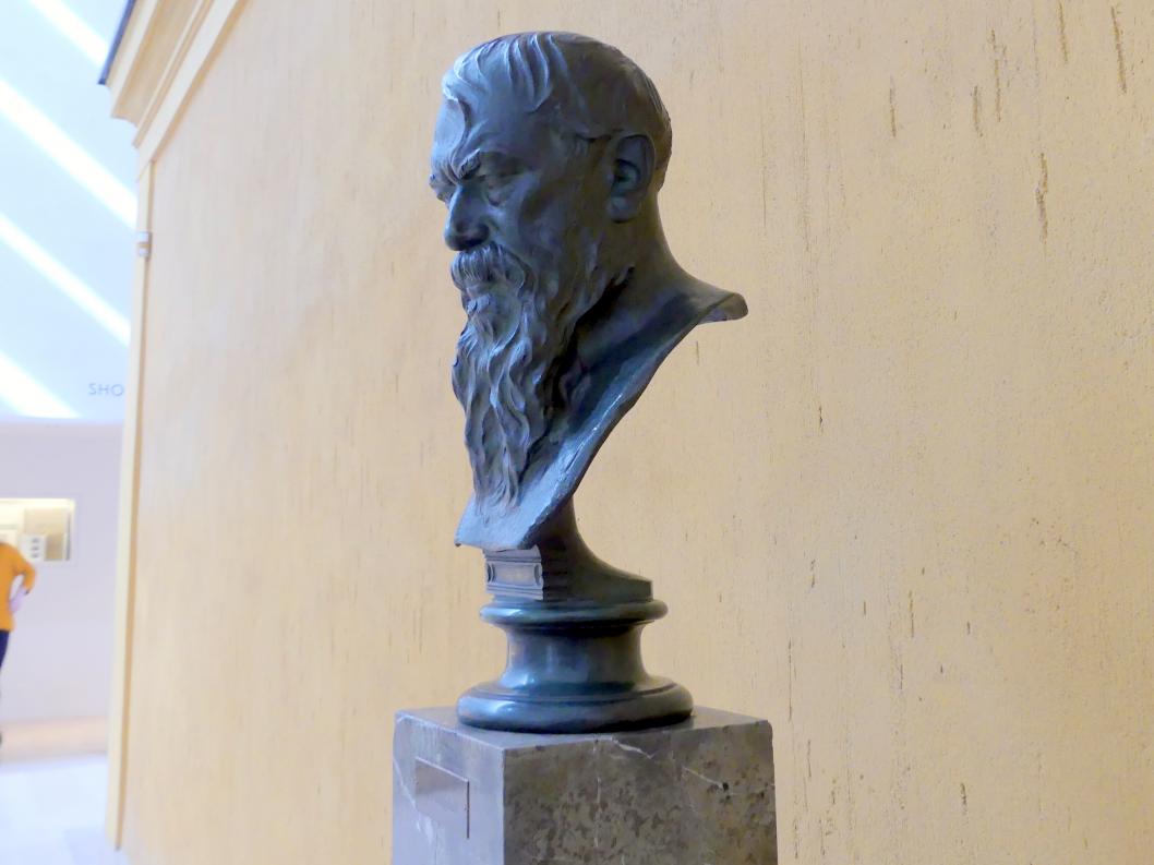 Cipri Adolf Bermann (1903), Büste Franz von Lenbach, München, Lenbachhaus, Villa Atrium, 1903, Bild 3/3