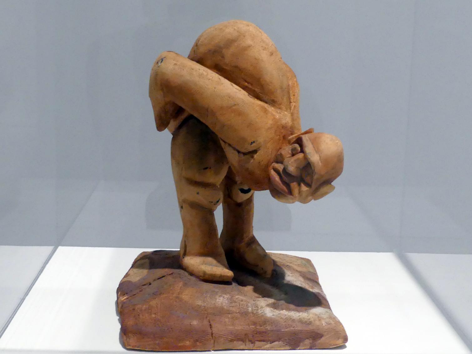 Jörg Immendorff (1965–2007), Versuch Hammer zu werden, Madrid, Museo Reina Sofía, Ausstellung "Jörg Immendorff - The Task of the Painter" vom 30.10.2019-13.04.2020, Saal 7, 1988