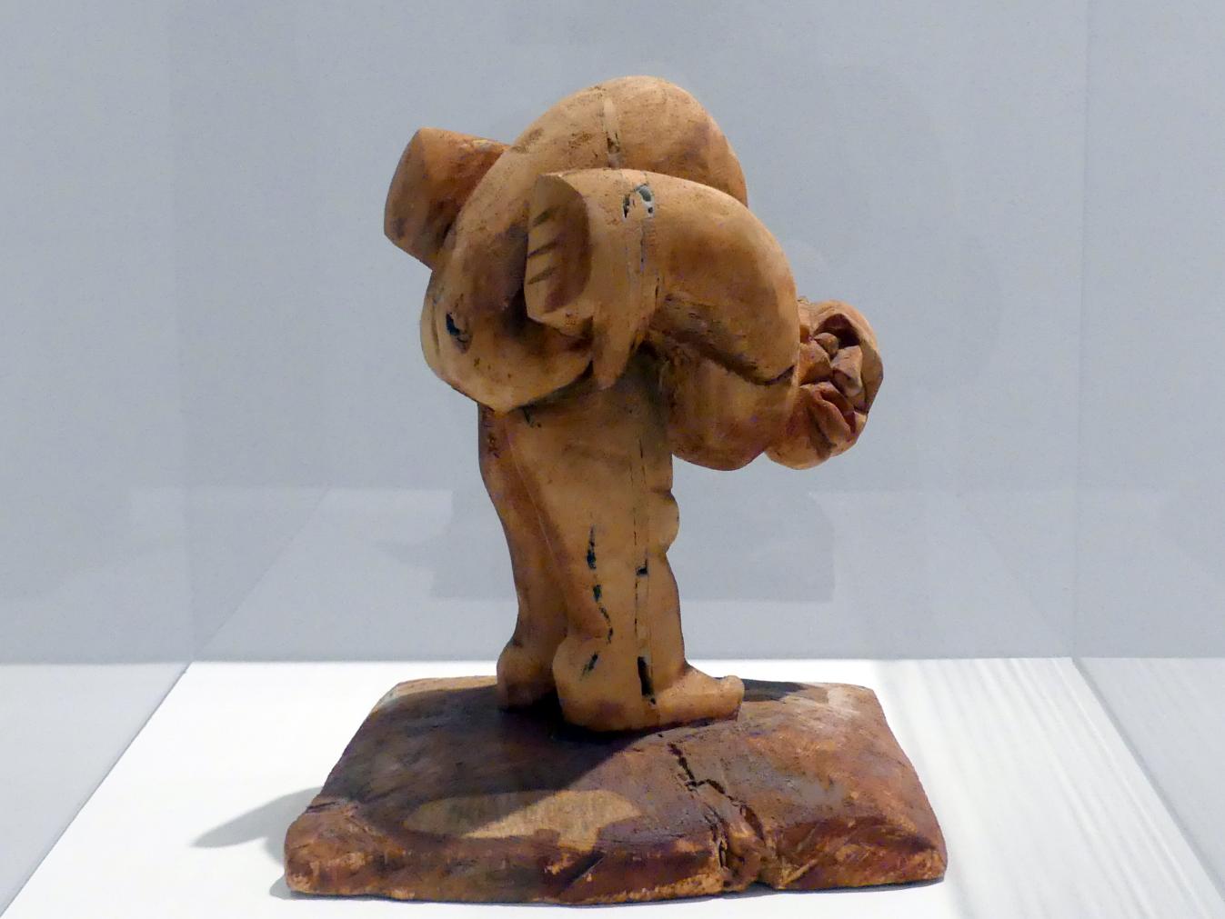 Jörg Immendorff (1965–2007), Versuch Hammer zu werden, Madrid, Museo Reina Sofía, Ausstellung "Jörg Immendorff - The Task of the Painter" vom 30.10.2019-13.04.2020, Saal 7, 1988, Bild 2/4