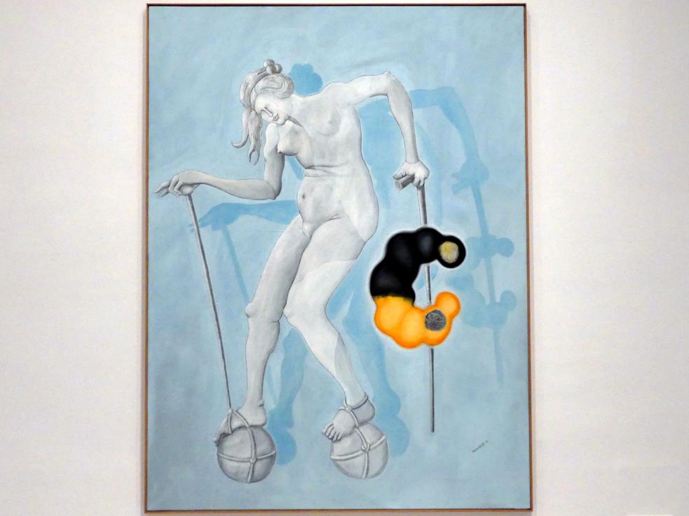 Jörg Immendorff (1965–2007), Ohne Titel, Madrid, Museo Reina Sofía, Ausstellung "Jörg Immendorff - The Task of the Painter" vom 30.10.2019-13.04.2020, Saal 7, 2000