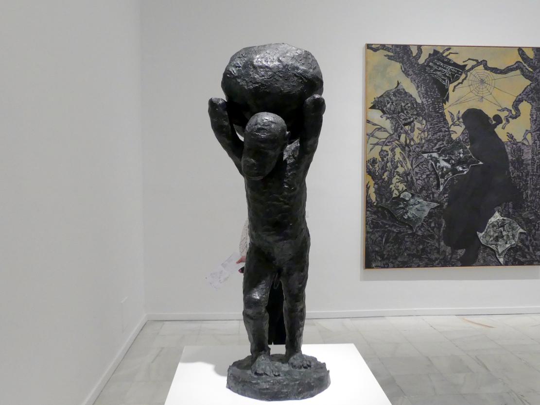 Jörg Immendorff (1965–2007), Malerstamm - Caspar, Madrid, Museo Reina Sofía, Ausstellung "Jörg Immendorff - The Task of the Painter" vom 30.10.2019-13.04.2020, Saal 7, 2002