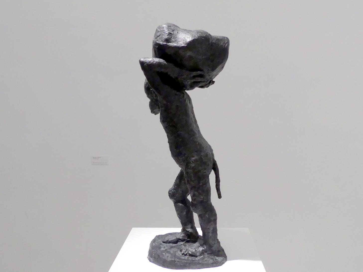 Jörg Immendorff (1965–2007), Malerstamm - Caspar, Madrid, Museo Reina Sofía, Ausstellung "Jörg Immendorff - The Task of the Painter" vom 30.10.2019-13.04.2020, Saal 7, 2002, Bild 2/3