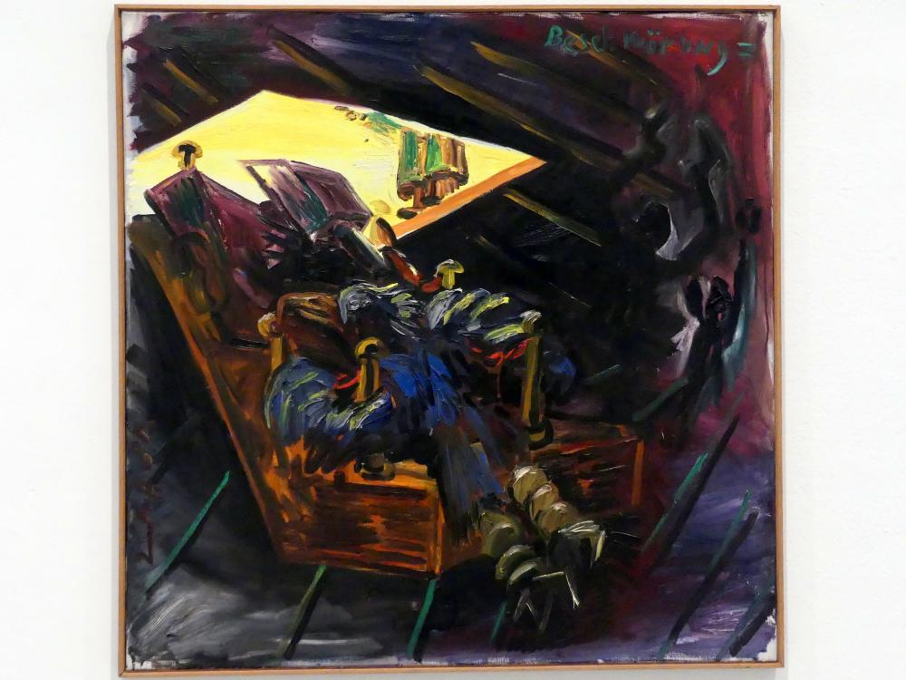 Jörg Immendorff (1965–2007), Beschwörung, Madrid, Museo Reina Sofía, Ausstellung "Jörg Immendorff - The Task of the Painter" vom 30.10.2019-13.04.2020, Saal 4, 1981, Bild 4/11