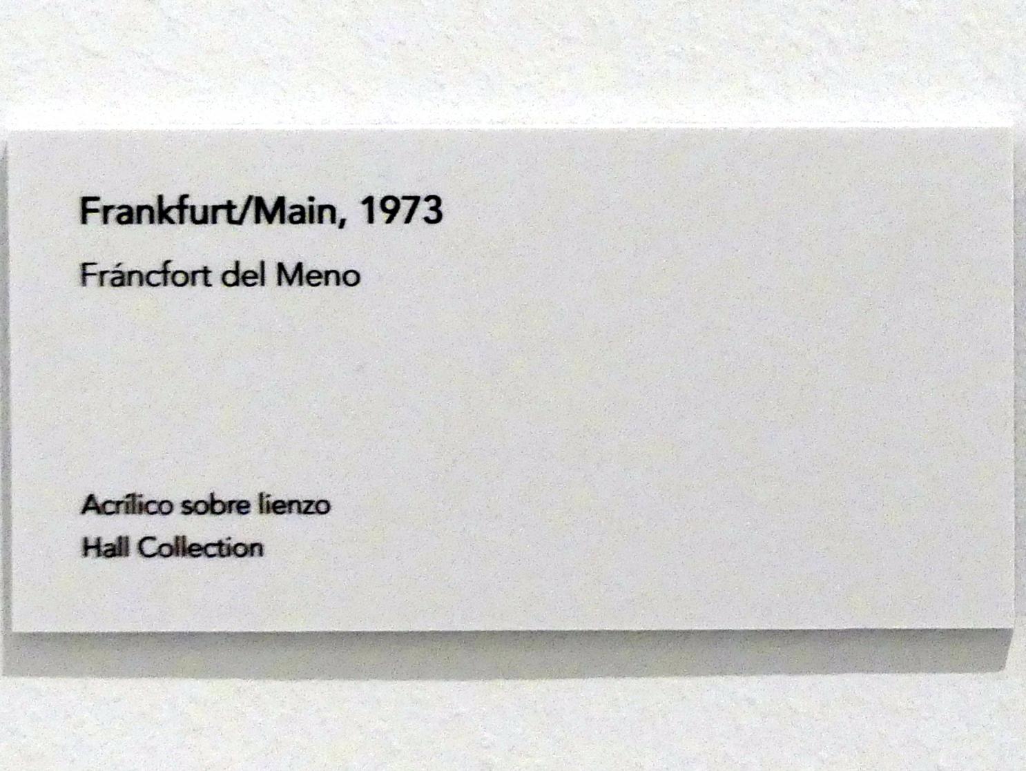 Jörg Immendorff (1965–2007), Frankfurt/Main, Madrid, Museo Reina Sofía, Ausstellung "Jörg Immendorff - The Task of the Painter" vom 30.10.2019-13.04.2020, Saal 3, 1973, Bild 2/2