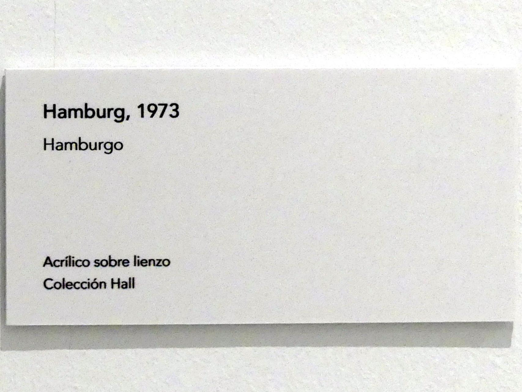 Jörg Immendorff (1965–2007), Hamburg, Madrid, Museo Reina Sofía, Ausstellung "Jörg Immendorff - The Task of the Painter" vom 30.10.2019-13.04.2020, Saal 3, 1973, Bild 2/2