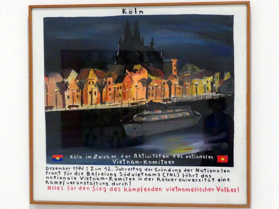 Jörg Immendorff (1965–2007), Köln, Madrid, Museo Reina Sofía, Ausstellung "Jörg Immendorff - The Task of the Painter" vom 30.10.2019-13.04.2020, Saal 3, 1973