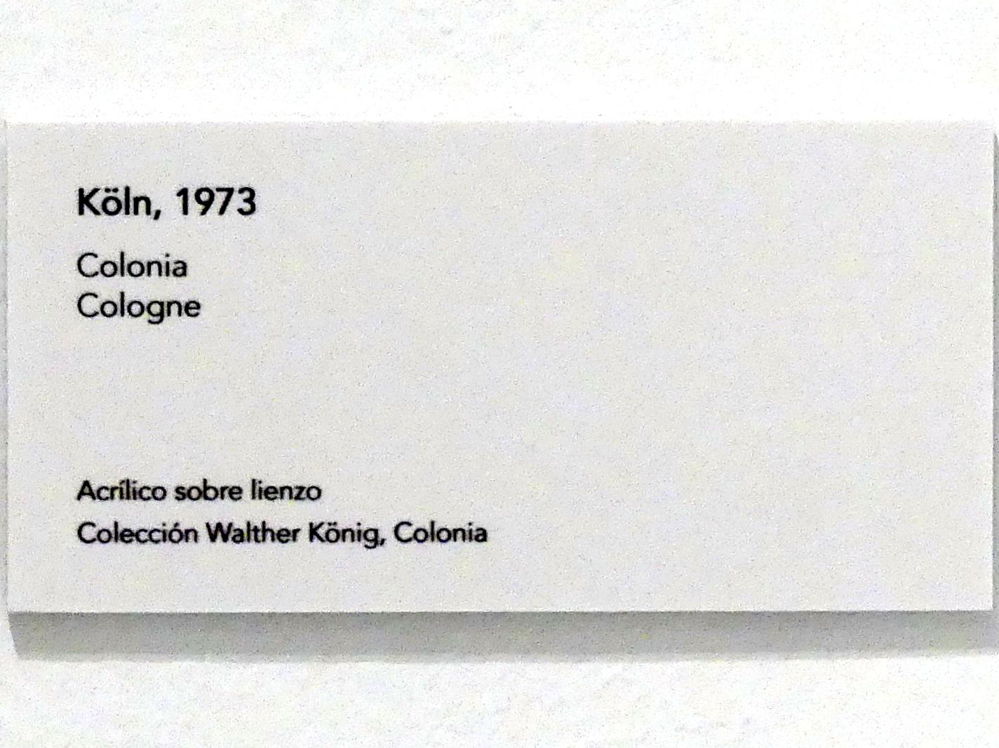 Jörg Immendorff (1965–2007), Köln, Madrid, Museo Reina Sofía, Ausstellung "Jörg Immendorff - The Task of the Painter" vom 30.10.2019-13.04.2020, Saal 3, 1973, Bild 2/2