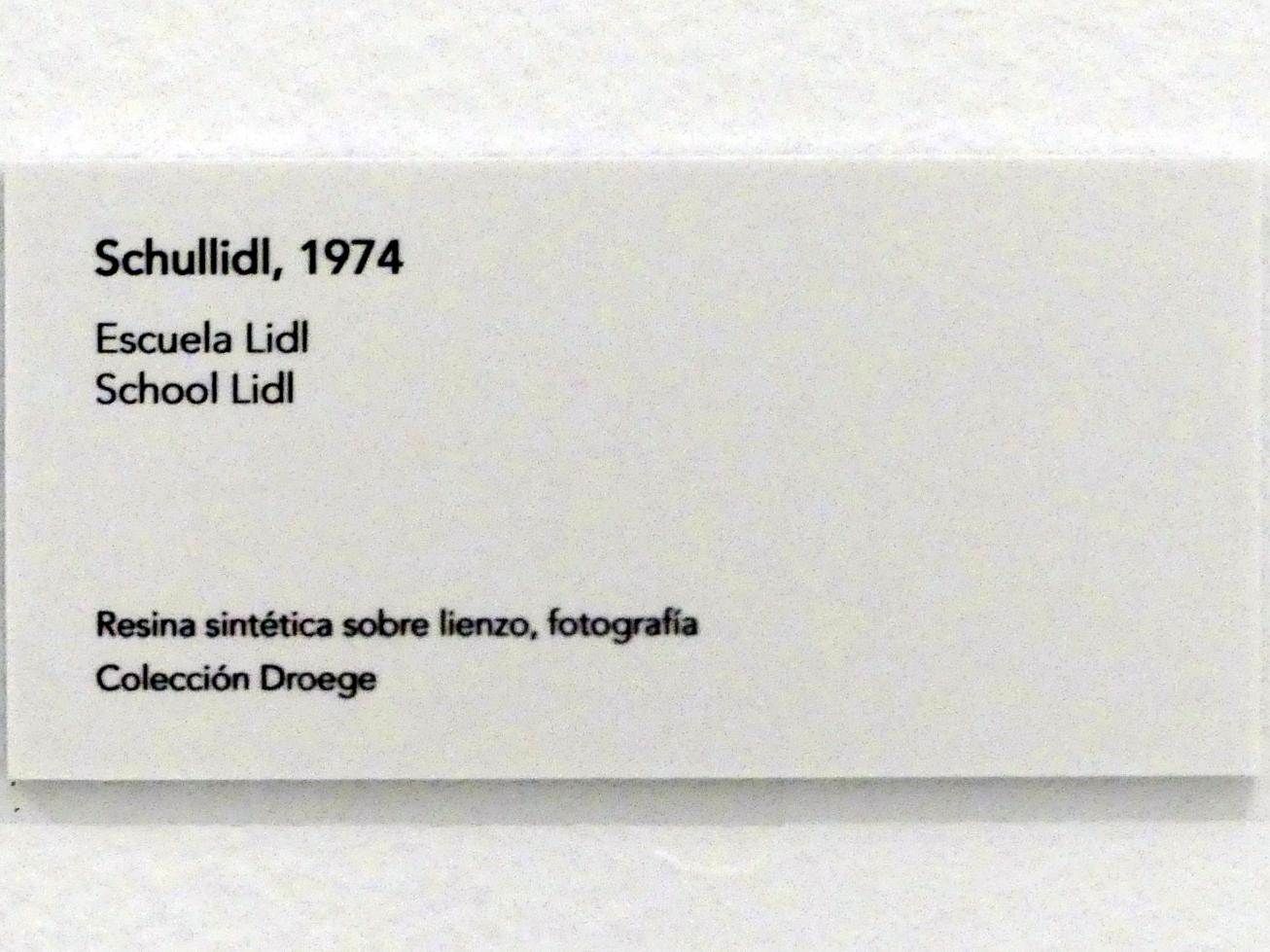 Jörg Immendorff (1965–2007), Schullidl, Madrid, Museo Reina Sofía, Ausstellung "Jörg Immendorff - The Task of the Painter" vom 30.10.2019-13.04.2020, Saal 3, 1974, Bild 2/2