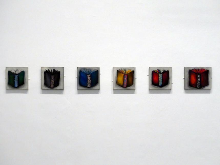 Jörg Immendorff (1965–2007), Bücher, Madrid, Museo Reina Sofía, Ausstellung "Jörg Immendorff - The Task of the Painter" vom 30.10.2019-13.04.2020, Saal 3, um 1969