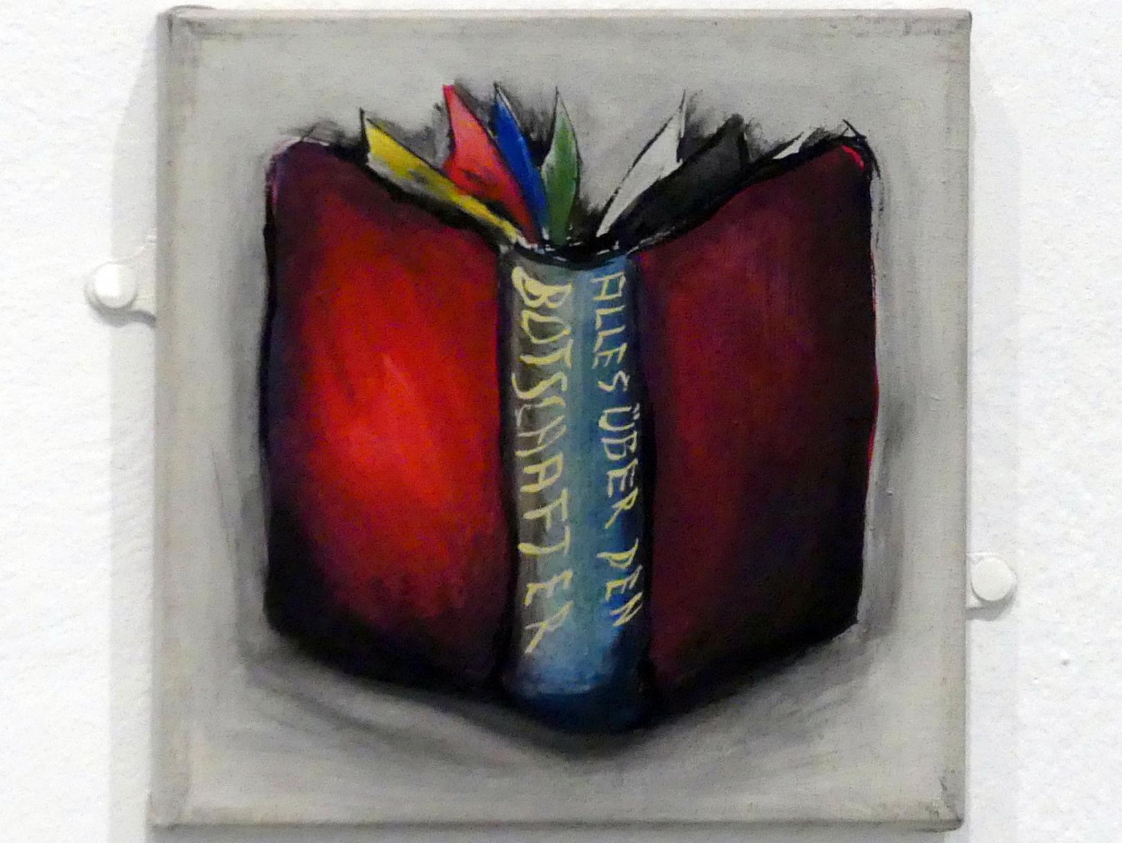 Jörg Immendorff (1965–2007), Bücher, Madrid, Museo Reina Sofía, Ausstellung "Jörg Immendorff - The Task of the Painter" vom 30.10.2019-13.04.2020, Saal 3, um 1969, Bild 6/9