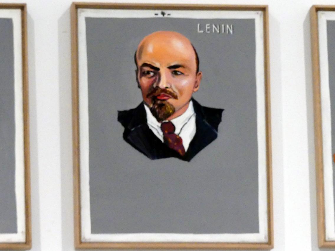 Jörg Immendorff (1965–2007), Eine Künstlerfaust ist auch eine Faust, Madrid, Museo Reina Sofía, Ausstellung "Jörg Immendorff - The Task of the Painter" vom 30.10.2019-13.04.2020, Saal 2, 1972, Bild 6/10