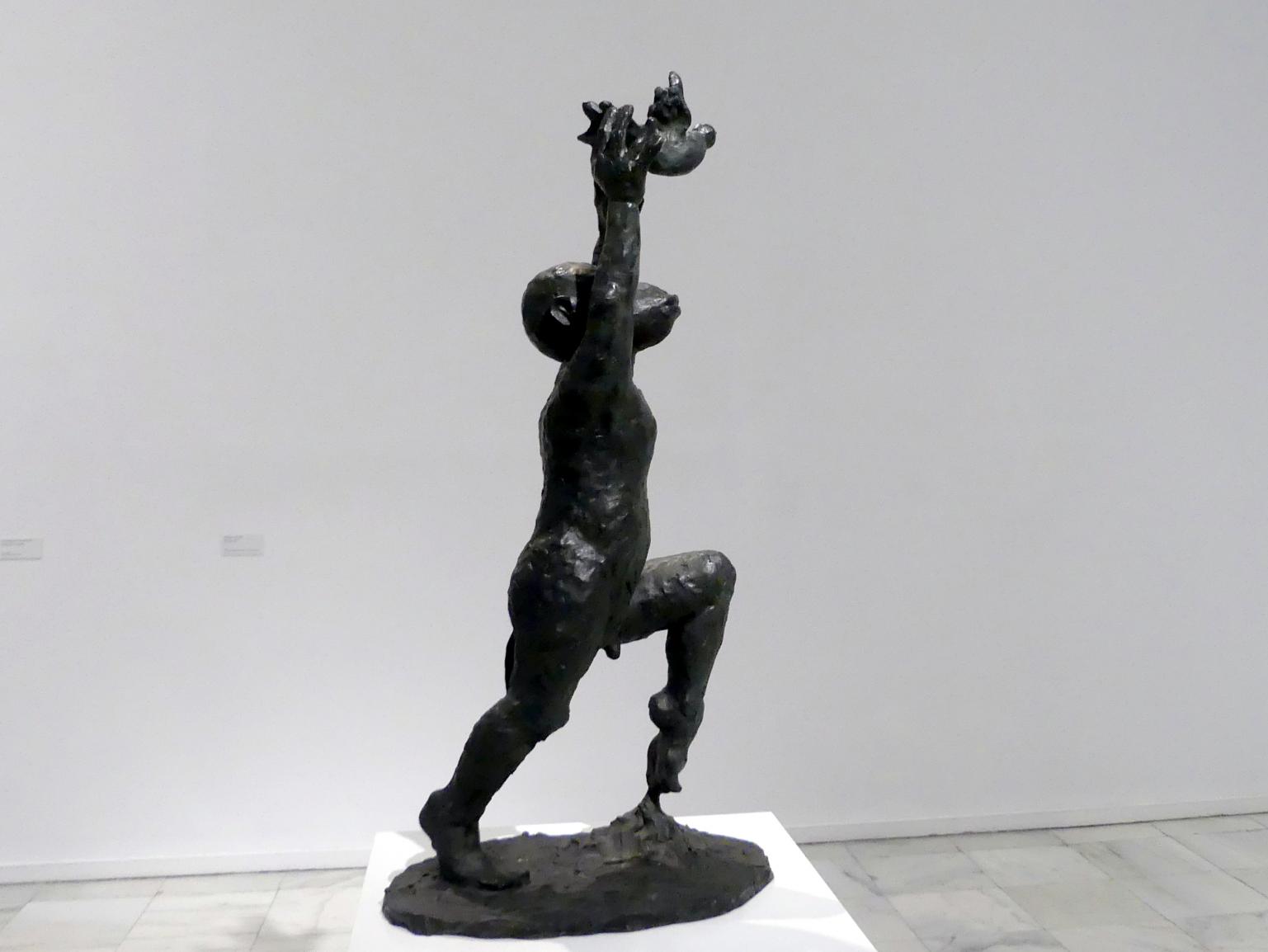 Jörg Immendorff (1965–2007), Malerstamm - Jörg, Madrid, Museo Reina Sofía, Ausstellung "Jörg Immendorff - The Task of the Painter" vom 30.10.2019-13.04.2020, Saal 8, 2002, Bild 2/3