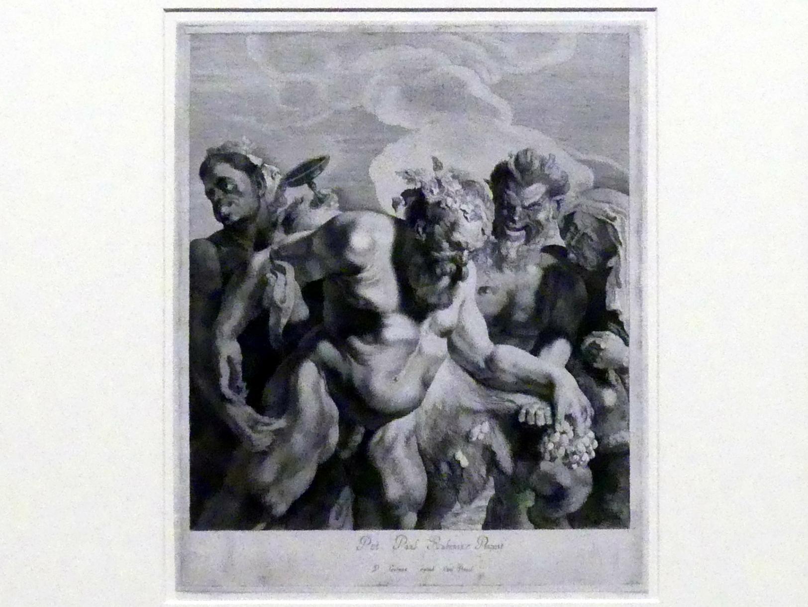 Pieter Claesz. Soutman: Der trunkene Silen, 2. Zustand, um 1642