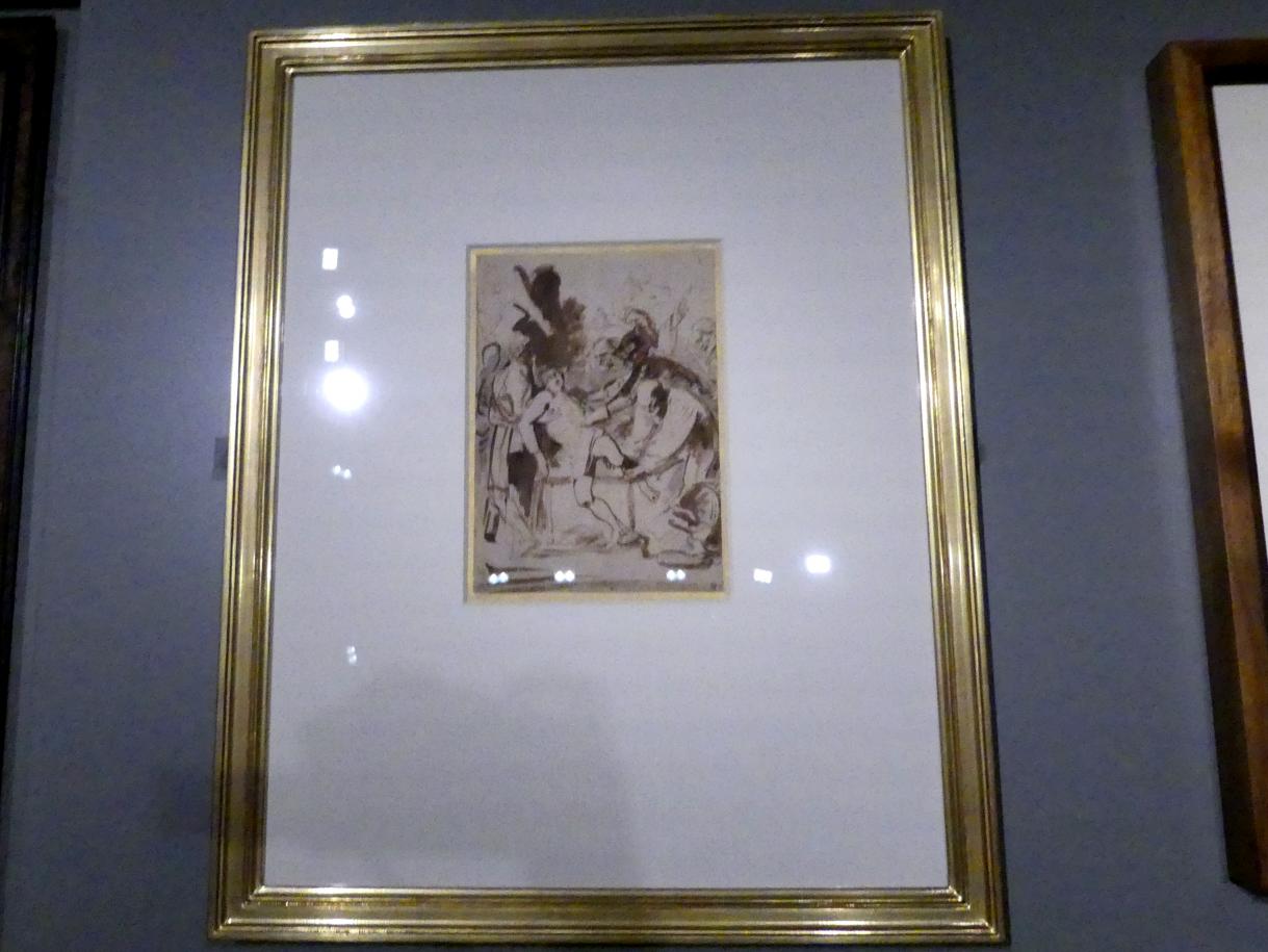 Anthonis (Anton) van Dyck (1614–1641), Das Martyrium des Heiligen Laurentius, München, Alte Pinakothek, Ausstellung "Van Dyck" vom 25.10.2019-02.02.2020, Von Antwerpen nach Italien - 1, um 1617–1620, Bild 2/3