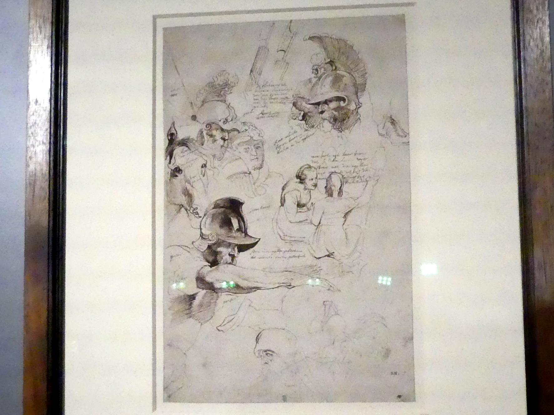 Anthonis (Anton) van Dyck (1614–1641), Studie nach dem "Martyrium des Heiligen Laurentius" von Peter Paul Rubens, München, Alte Pinakothek, Ausstellung "Van Dyck" vom 25.10.2019-02.02.2020, Von Antwerpen nach Italien - 1, um 1616