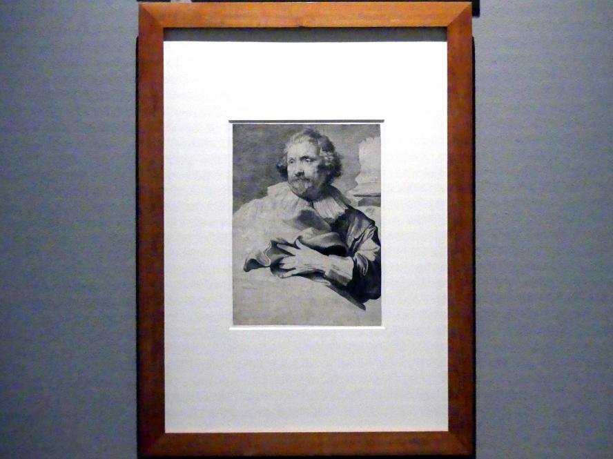 Lucas Vorsterman (1621–1634), Der Kupferstecher Karel van Mallery, 3. Zustand, München, Alte Pinakothek, Ausstellung "Van Dyck" vom 25.10.2019-02.02.2020, Die "Ikonographie" - 1, Undatiert, Bild 2/3
