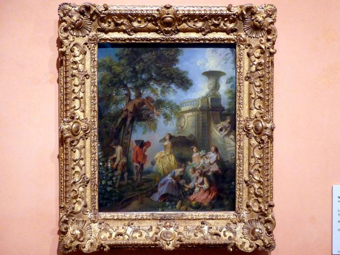 Nicolas Lancret (1723–1743), Die vier Elemente: Erde, Madrid, Museo Thyssen-Bornemisza, Saal 28, französische und englische Malerei des 18. Jahrhunderts, vor 1732, Bild 1/2
