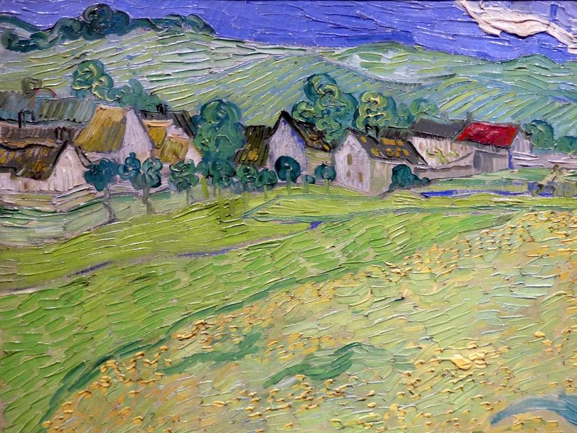 Vincent van Gogh (1882–1890), Vessenots in Auvers, Madrid, Museo Thyssen-Bornemisza, Saal 32, europäische Malerei des 19. Jahrhunderts, 1890, Bild 2/4
