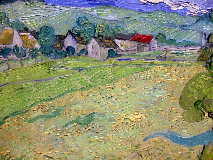 Vincent van Gogh (1882–1890), Vessenots in Auvers, Madrid, Museo Thyssen-Bornemisza, Saal 32, europäische Malerei des 19. Jahrhunderts, 1890, Bild 3/4