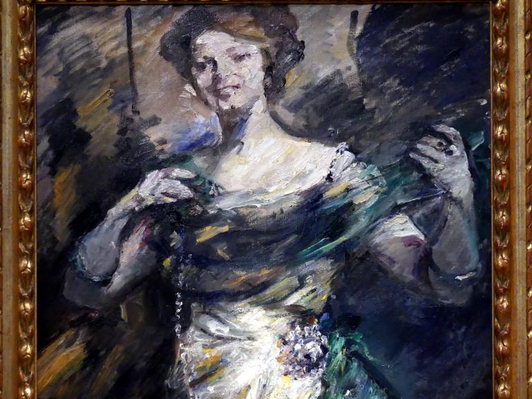Lovis Corinth (1891–1925), Modenschau, Madrid, Museo Thyssen-Bornemisza, Saal 35. europäische Malerei der ersten Hälfte des 20. Jahrhunderts, 1921, Bild 2/3