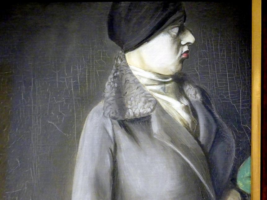 Karl Hubbuch (1929–1959), Doppelporträt Hilde II, Madrid, Museo Thyssen-Bornemisza, Saal 39, Realismus der Zwischenkriegszeit, um 1929, Bild 4/6
