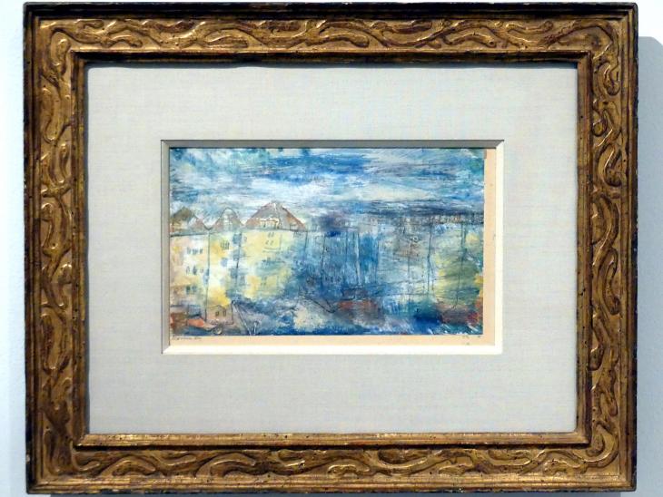 Paul Klee (1904–1940), Blick auf einen Platz, 1912, 10, Madrid, Museo Thyssen-Bornemisza, Saal 44, Dada und Surrealismus, 1912, Bild 2/3
