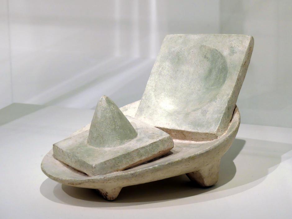 Alberto Giacometti (1914–1965), Ablageschale, Prag, Nationalgalerie im Messepalast, Ausstellung "Alberto Giacometti" vom 18.07.-01.12.2019, Avantgarde, 1930–1931, Bild 3/4