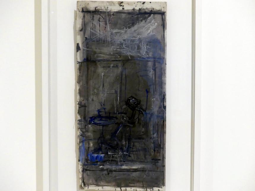 Alberto Giacometti (1914–1965), Die Mutter des Künstlers, in einem Interieur sitzend, Prag, Nationalgalerie im Messepalast, Ausstellung "Alberto Giacometti" vom 18.07.-01.12.2019, Köpfe, um 1949, Bild 2/3